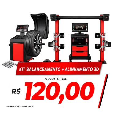 Kit balanceamento + Alinhamento 3D